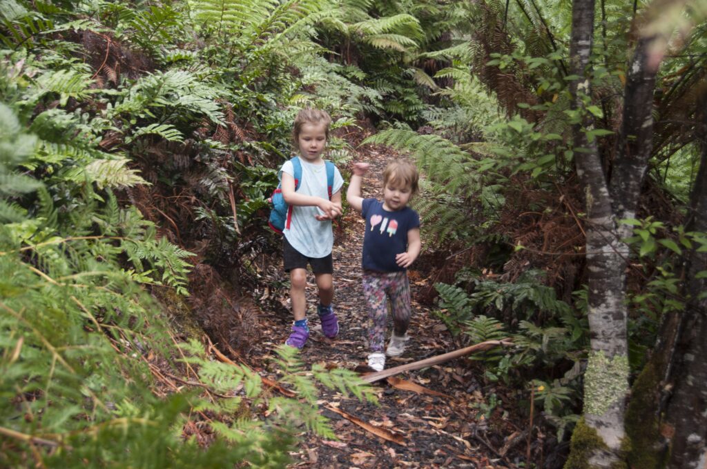 Hiking with kids in Tasmania