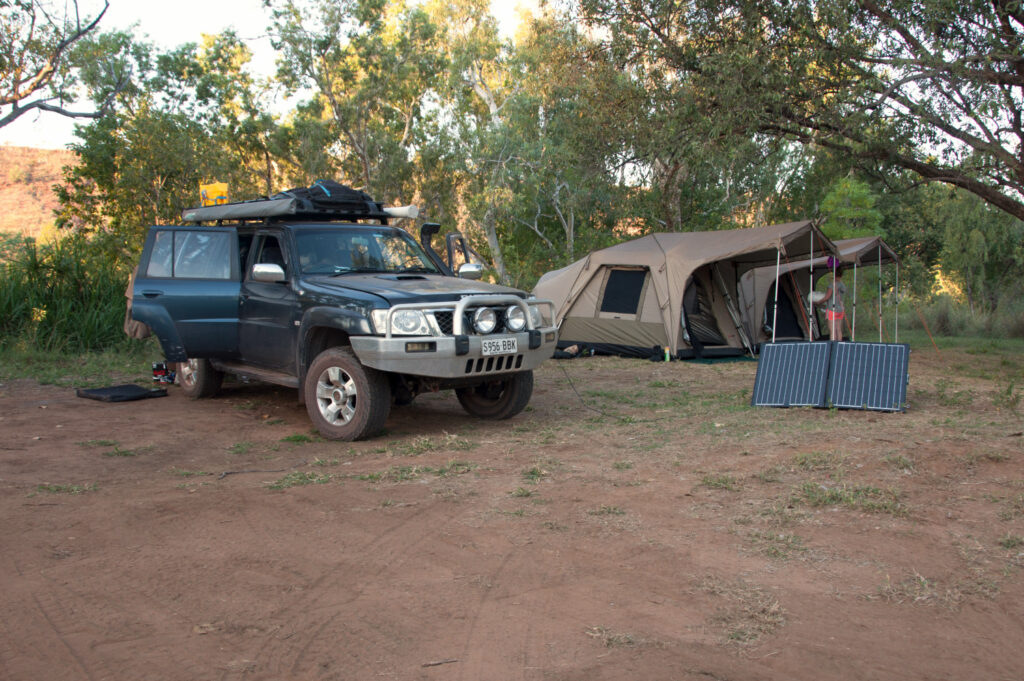 Where to Camp on the Gibb River Road - El Questro Riverside Camp