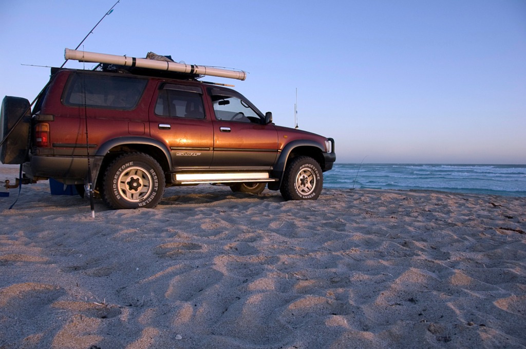 Camping Somewhere Hilux Surf