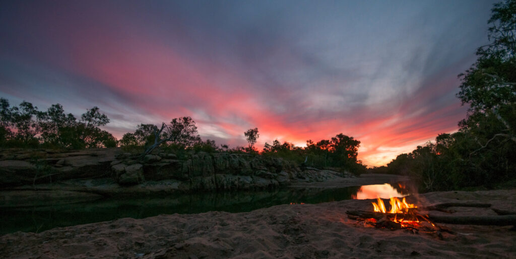 Where to Camp on the Gibb River Road - Lennard River Crossing