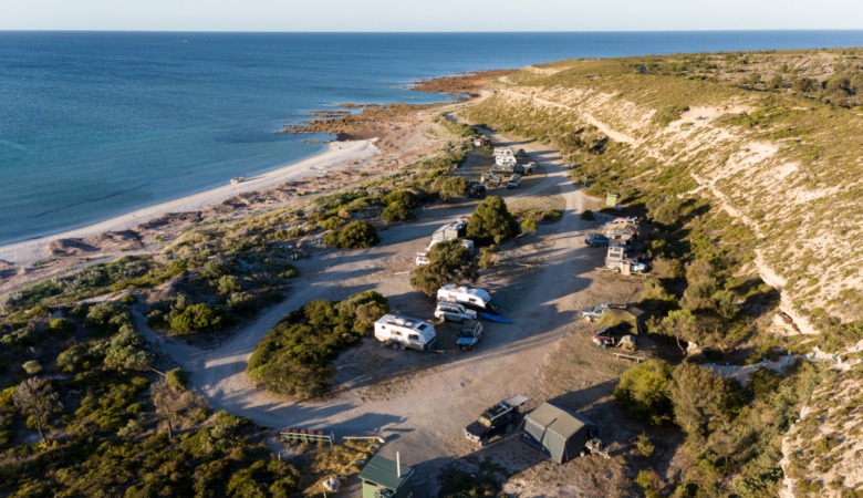 Burners Beach Camping Area, Yorke Peninsula