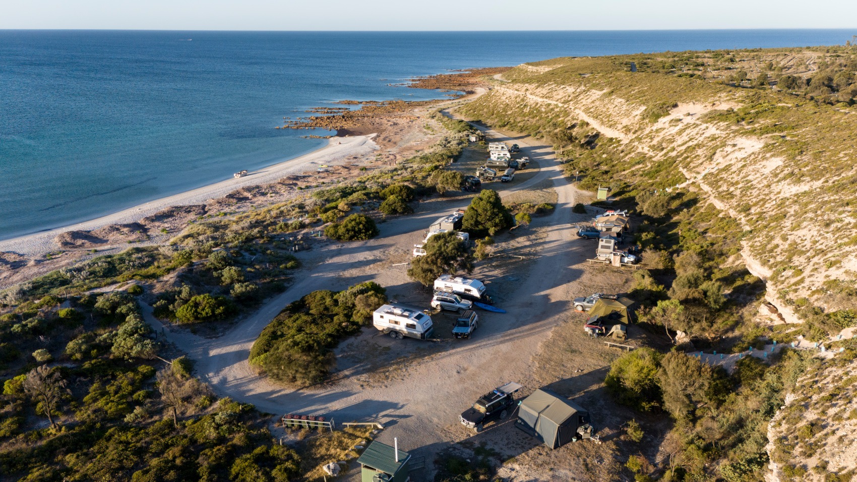 Burners Beach Camping Area, Yorke Peninsula